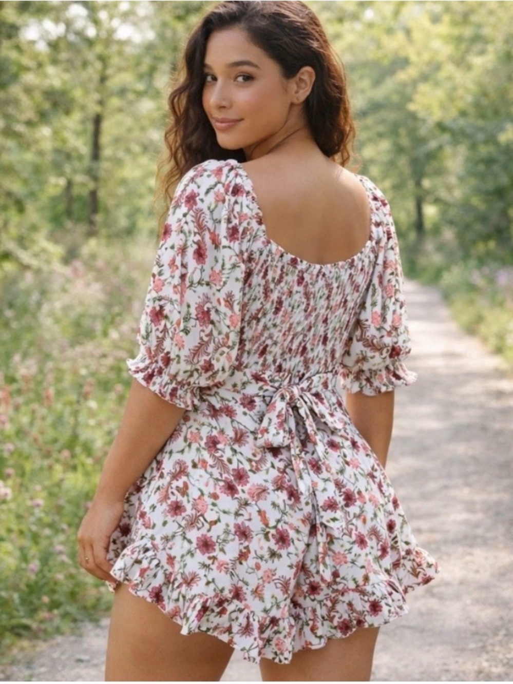 Floral Romper